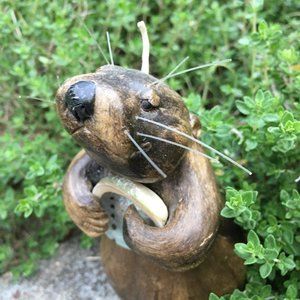 vintage groundhog candle